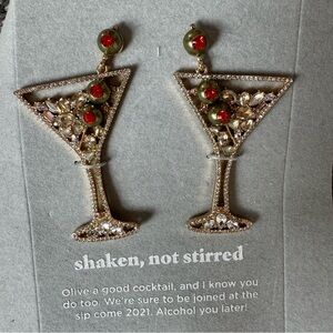 BaubleBar Dirty Martini Earrings